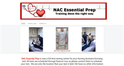 Desktop Screenshot of naceprep.com